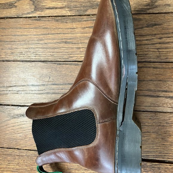 Solovair Classic Brown Chelsea Boots "Gaucho Crazy Horse Dealer" size UK 6 US 8 - Picture 7 of 11
